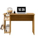 Ver imagem 3 de Escrivaninha Mesa Escritório e Gamer com Suporte para Cpu 114cm Freijo Toq Marrom