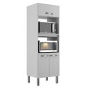 Ver imagem 4 de Paneleiro Torre Quente Forno e Microondas Branco