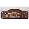 Placa Suporte Copos, Porta-espetos - Mitchell´s Billiard - 1