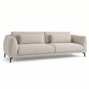 Ver imagem 2 de Sofá Living 3 Lugares Linho 210cm Bege Siena