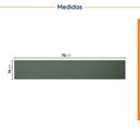 Ver imagem 3 de Rodapés para Balcão de Cozinha Planejada 70cm Ipanema CabeCasa Verde Folha