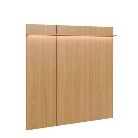 Rack com Painel para TV até 85" 1 Prateleira 1 Porta Vidro Reflecta e LED Lincoln Float 215cm –
