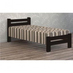 Cama Solteirão Itália De Madeira Angelim Tabaco - 1