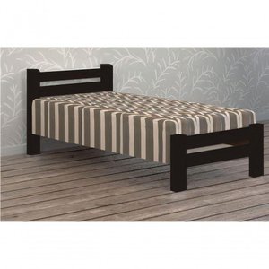 Cama Solteirão Itália De Madeira Angelim Tabaco