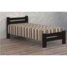 Cama Solteirão Itália De Madeira Angelim Tabaco - 1