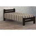 Ver imagem 1 de Cama Solteirão Itália De Madeira Angelim Tabaco