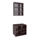 Ver imagem 3 de Gabinete de Banheiro Suspenso 68cm com Balcão 1 Porta 1 Gaveta e Espelheira sem Cuba