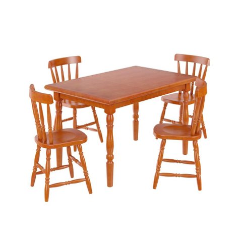 Conjunto Mesa de Jantar 125cm com 4 Cadeiras Multimóveis CR50083