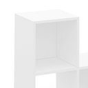 Ver imagem 3 de Estante de Livros 90CMX66CM L Multiuso E1717 Branco