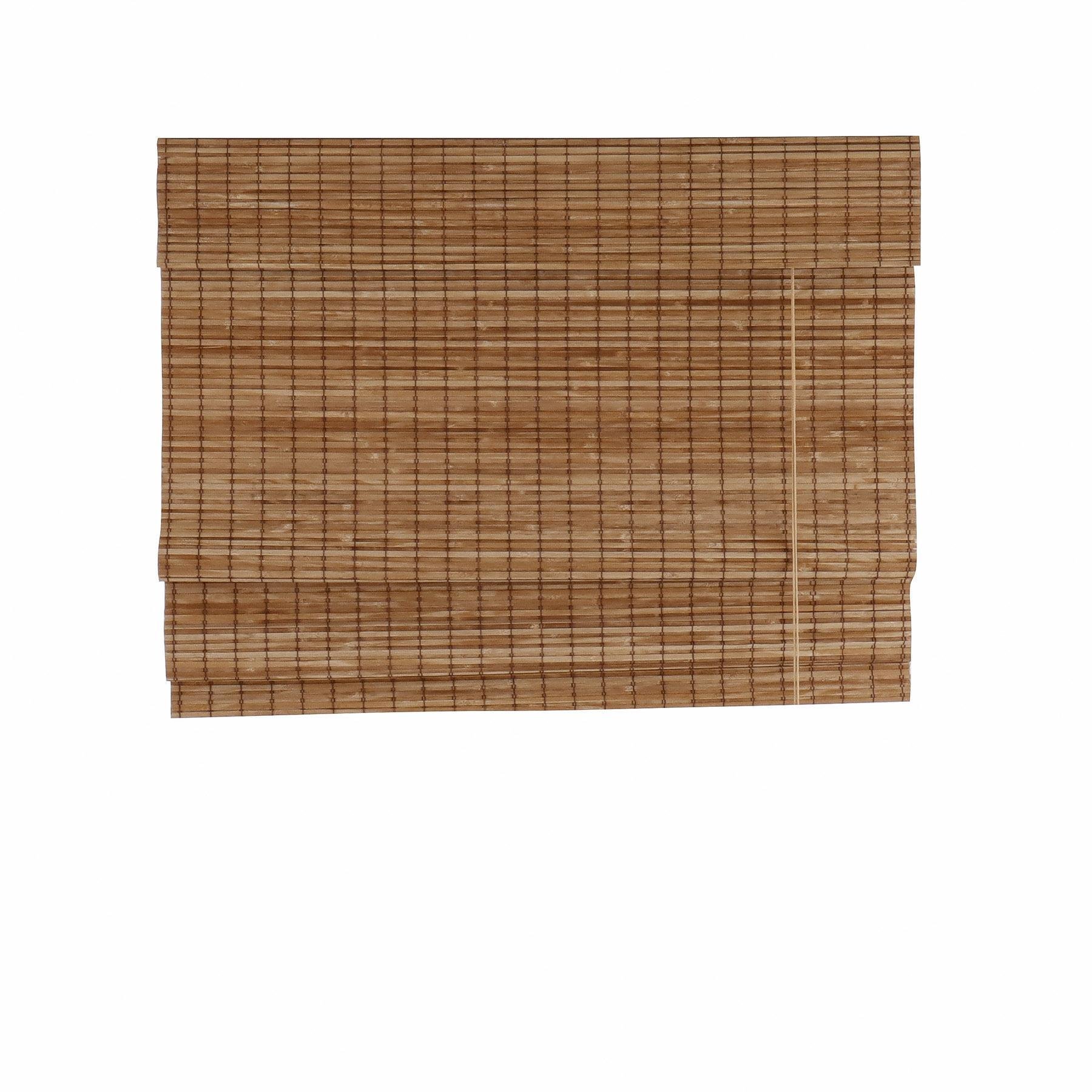 Persiana Romana Bambu Block 100larg X 160alt Natural - 5