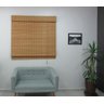 Persiana Romana Bambu Block 100larg X 160alt Natural - 2