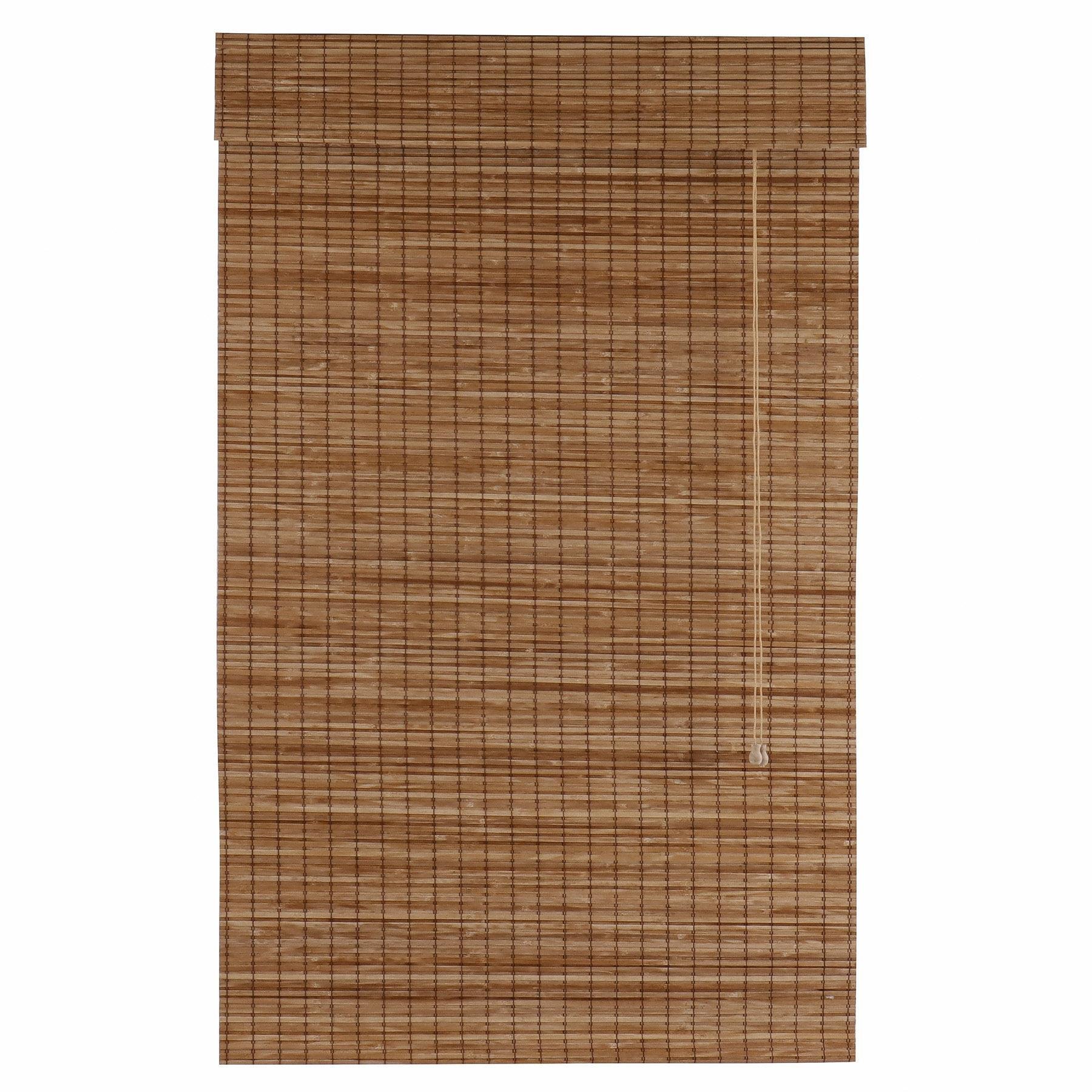 Persiana Romana Bambu Block 100larg X 160alt Natural - 4