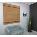 Ver imagem 3 de Persiana Romana Bambu Block 100larg X 160alt Natural