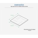 Ver imagem 5 de Carpete (Placa) Shaw Mainstreet Genius 44505 Masterful Mescla Clara 7,43m²/Caixa