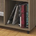 Ver imagem 3 de Estante de Livros 90CMX66CM Multiuso E1719 Bege/Amendoa