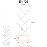 Estante para Livros Multiuso E1726 Tecno - 6