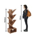 Ver imagem 4 de Estante de Livros 49,3cmx139,4cm Multiuso E1726 Tecno