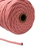 Cordão de Algodão Trancelim 6mm para Artesanato e Macrame Rosa Bebê - 50 Mts - 2