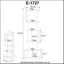 Ver imagem 6 de Estante para Livros Multiuso E1727 Tecno