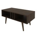 Ver imagem 5 de Mesa de Centro 2 Nichos Pés Palito MC2226 Marrom