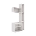 Ver imagem 3 de Conjunto para Banheiro Kappesberg Celeste 5 Peças Branco/nogueira 116,5cm