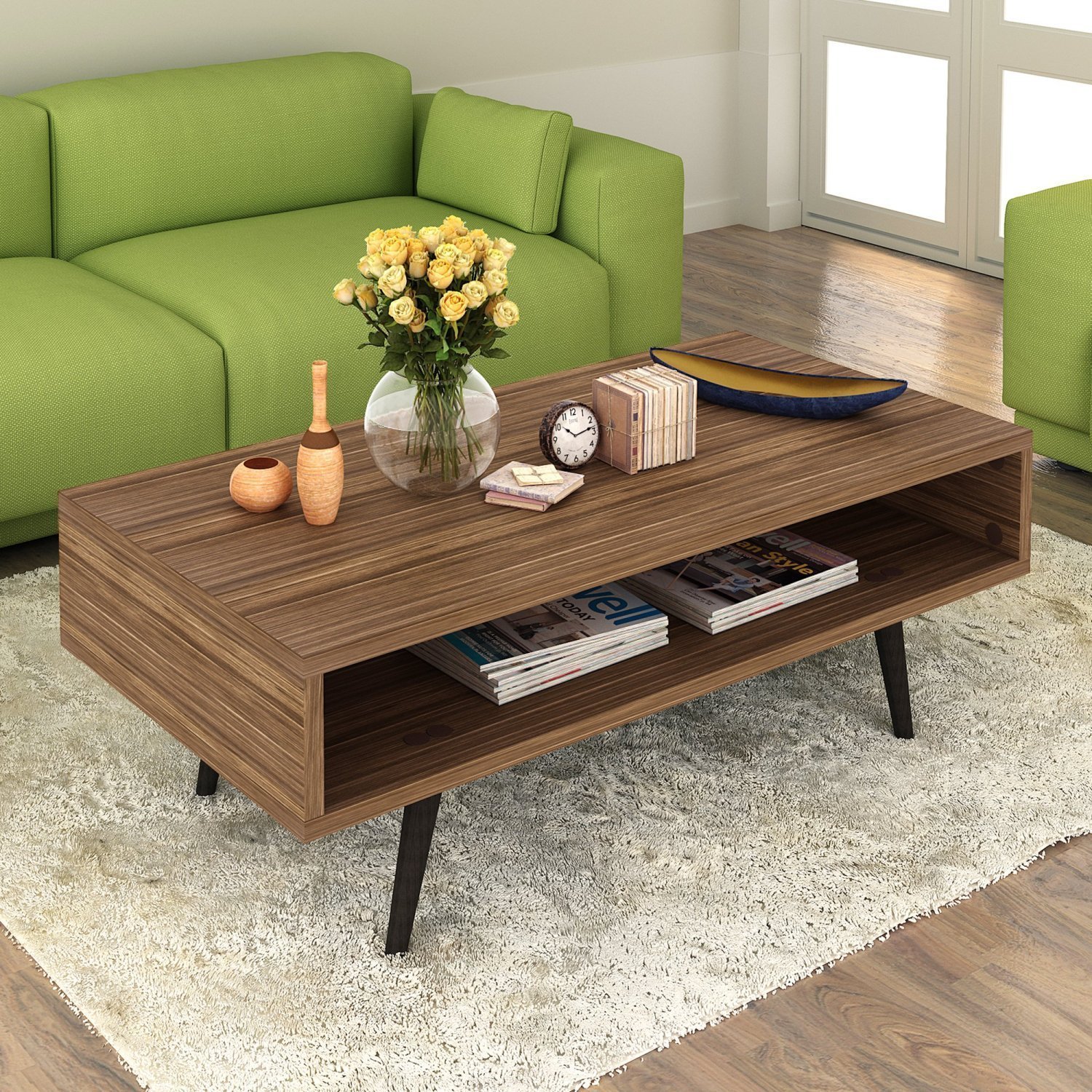 Mesa de Centro Retangular Mc2228 | MadeiraMadeira