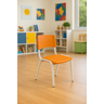 Cadeira Iso Infantil Laranja Escolar e Creche - 1