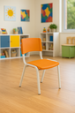 Ver imagem 1 de Cadeira Iso Infantil Laranja Escolar e Creche