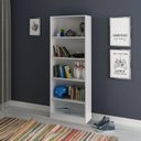 Ver imagem 4 de Estante Multiuso 59,8x160cm com 4 Prateleiras Branco