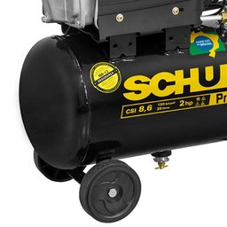 Compressor de Ar de Pistão 2,0 HP 25 Litros 8,6 Pés Pratiko CSI 8,6|25 SCHULZ - 4