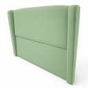 Ver imagem 5 de Cabeceira de Cama Estofada Box 120 Cm Viúva Decoração Virginia Boucle