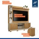 Ver imagem 6 de Estante Ripado para TV até 65 Polegadas 190CMX195CM Montenegro Marrom