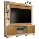 Ver imagem 3 de Estante Ripado para TV até 65 Polegadas 190CMX195CM Montenegro Marrom