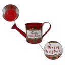 Ver imagem 2 de Enfeite de Natal Regador Metal Merry Christmas 23x10x10 Cm