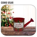 Ver imagem 6 de Enfeite de Natal Regador Metal Merry Christmas 23x10x10 Cm