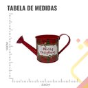 Ver imagem 4 de Enfeite de Natal Regador Metal Merry Christmas 23x10x10 Cm