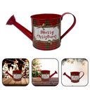 Ver imagem 3 de Enfeite de Natal Regador Metal Merry Christmas 23x10x10 Cm