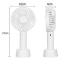 Ver imagem 4 de Mini Ventilador Portatil Usb Recarregavel 3 Velocidades