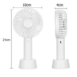 Mini Ventilador Portatil Usb Recarregavel 3 Velocidades - 4