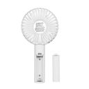 Ver imagem 3 de Mini Ventilador Portatil Usb Recarregavel 3 Velocidades
