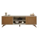 Ver imagem 3 de Rack para TV até 65 Polegadas  2 Portas Com Ripado Deslizantes Manaus  