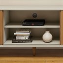 Ver mais imagens de Rack para TV até 65 Polegadas  2 Portas Com Ripado Deslizantes Manaus  