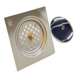 Ralo Premium Inteligente Inox Click Up Quadrado 15x15 - 7