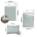 Ver imagem 4 de Jogo de Cama Queen Size 300 Fios Nova América - Guilherme (7576)