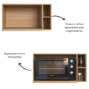 Ver imagem 6 de Armário Aéreo 80cm para Forno Isabelle