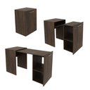 Ver imagem 3 de Escrivaninha Retrátil Mesa Escritório ME4170