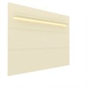 Ver imagem 3 de Painel para TV até 90 Polegadas 100% MDF com LED 219CMX195CM 1 Prateleira Royal Branco