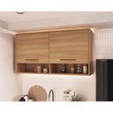 Ver imagem 1 de Armário Aéreo para Cozinha 1,2m 2 Portas Jade