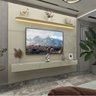 Painel para Tv até 90 Polegadas com Led 1 Prateleira 220cm Royal 100% MDF - 1