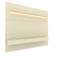 Painel para Tv até 90 Polegadas com Led 1 Prateleira 220cm Royal 100% MDF - 2